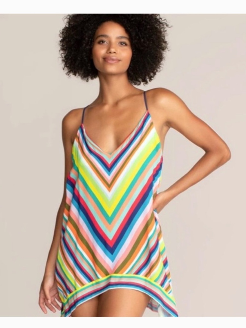 NWT TRINA TURK AVIERO SCARF GEORGETTE COVER DRESS XS